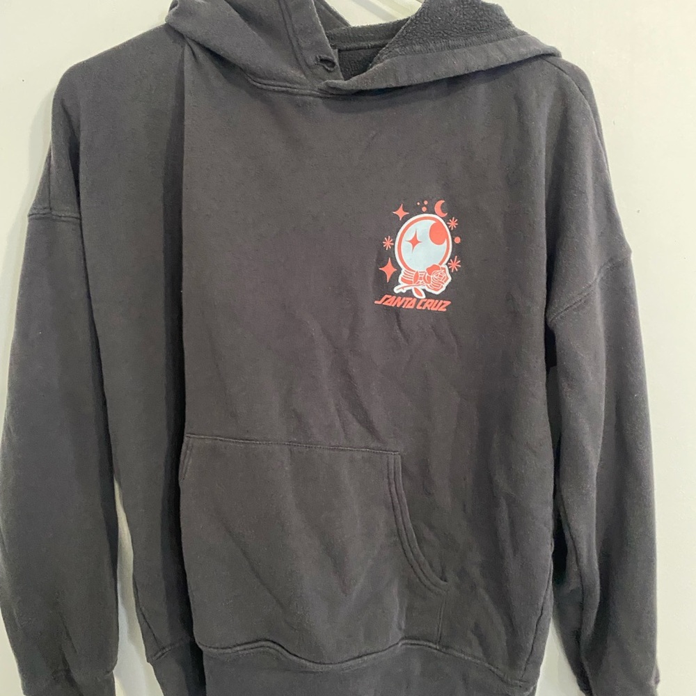 Santa Cruz Skateboards Black Hoodie